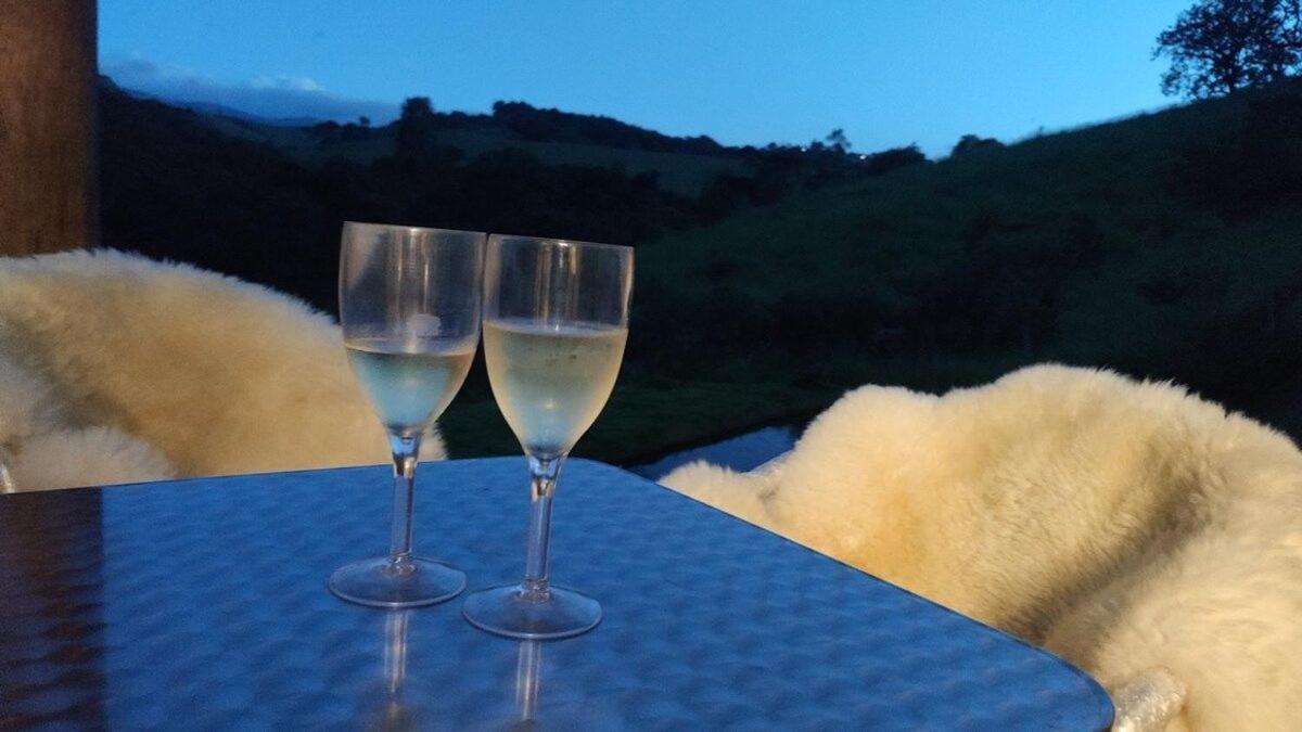 Chale Do Lago Super Luxo Cunha Kültér fotó