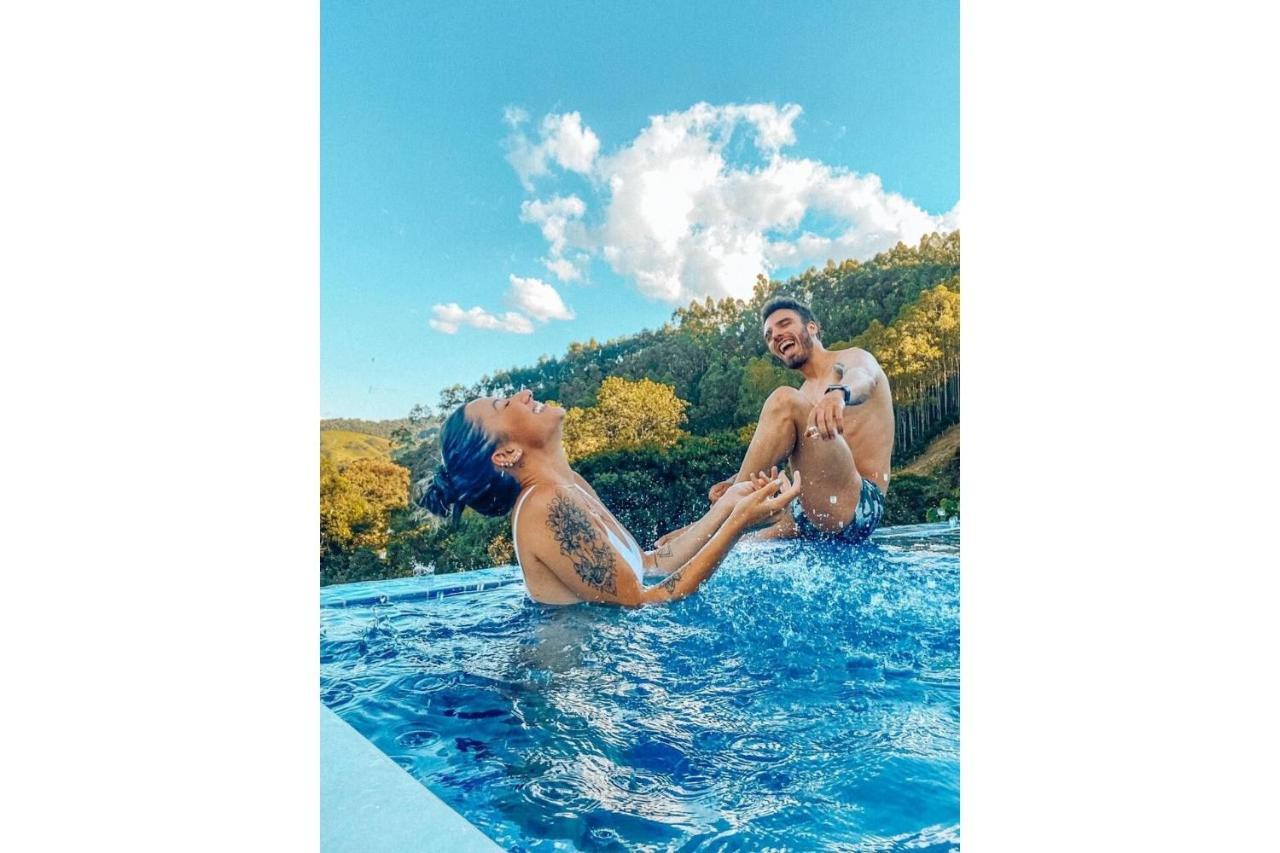 Chale Do Lago Super Luxo Cunha Kültér fotó