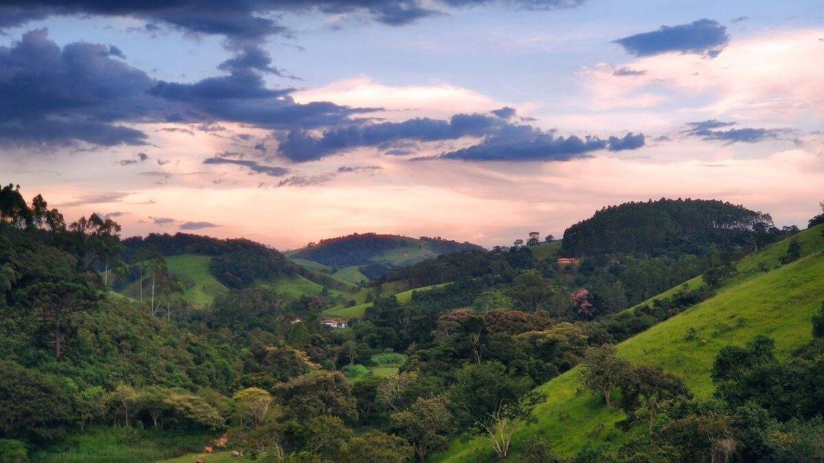 Chale Do Lago Super Luxo Cunha Kültér fotó