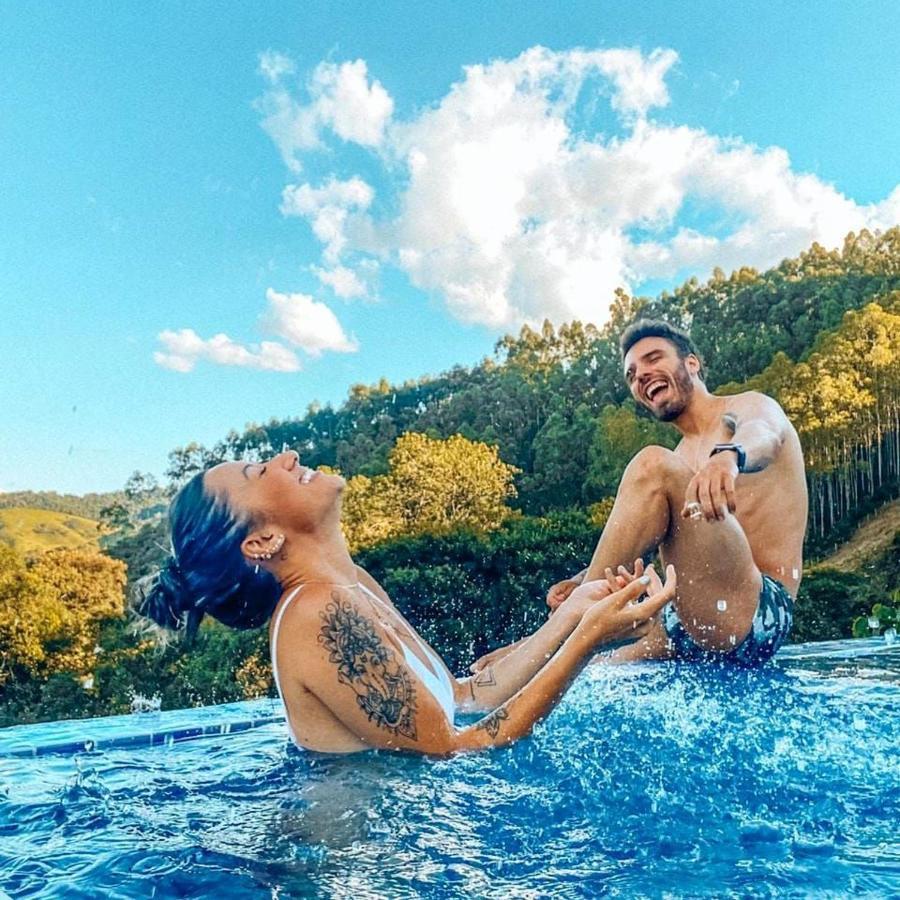 Chale Do Lago Super Luxo Cunha Kültér fotó