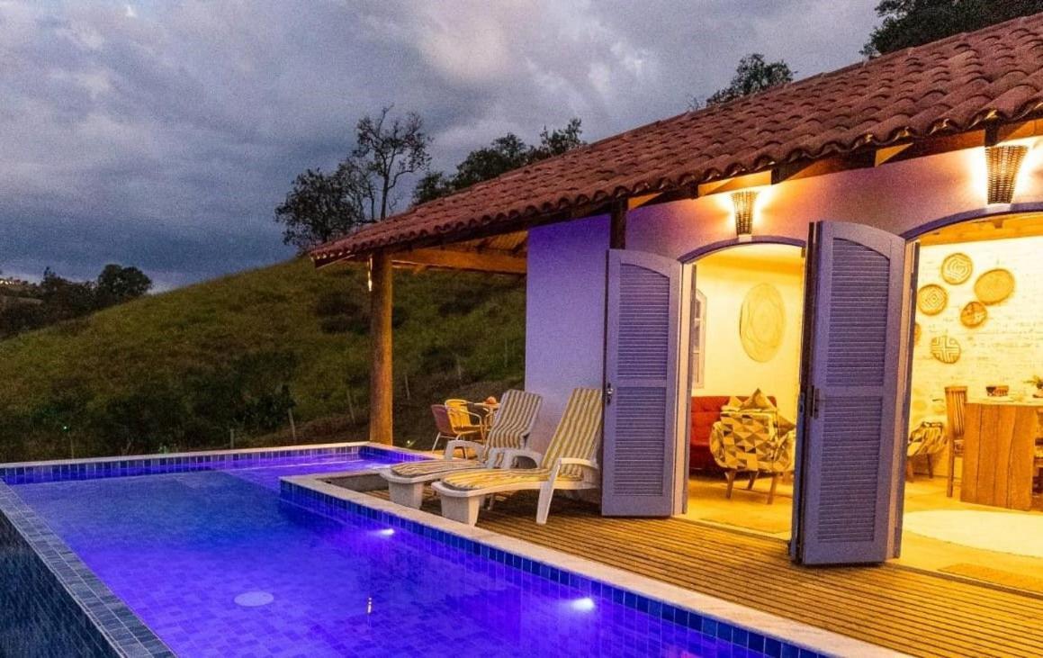 Chale Do Lago Super Luxo Cunha Kültér fotó